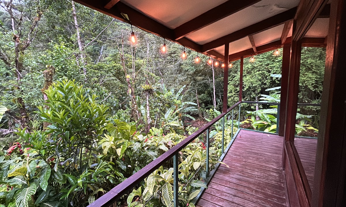 Encantadora estadía en el corazón de un bosque en Costa Rica