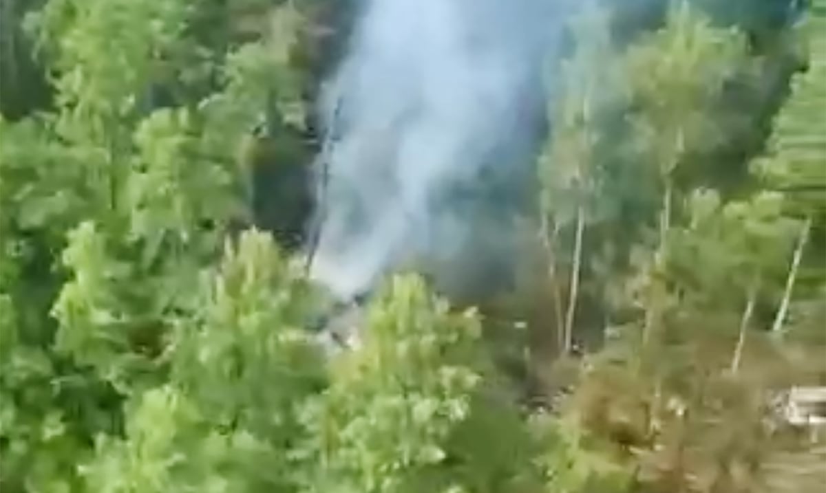 “Una terrible tragedia”: mueren 48 personas tras estrellarse un avión en el extremo oriental de Rusia