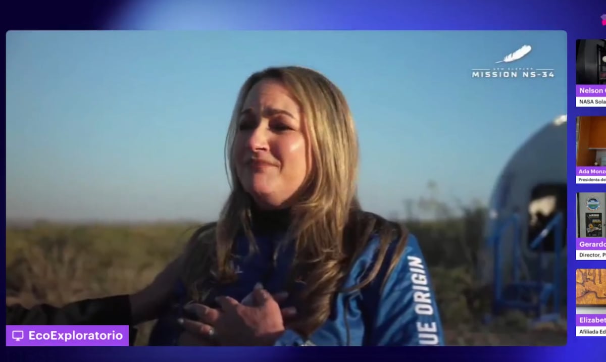 Ada Monzón se emociona al ver a Deborah Martorell llegar al espacio: “Está haciendo historia”