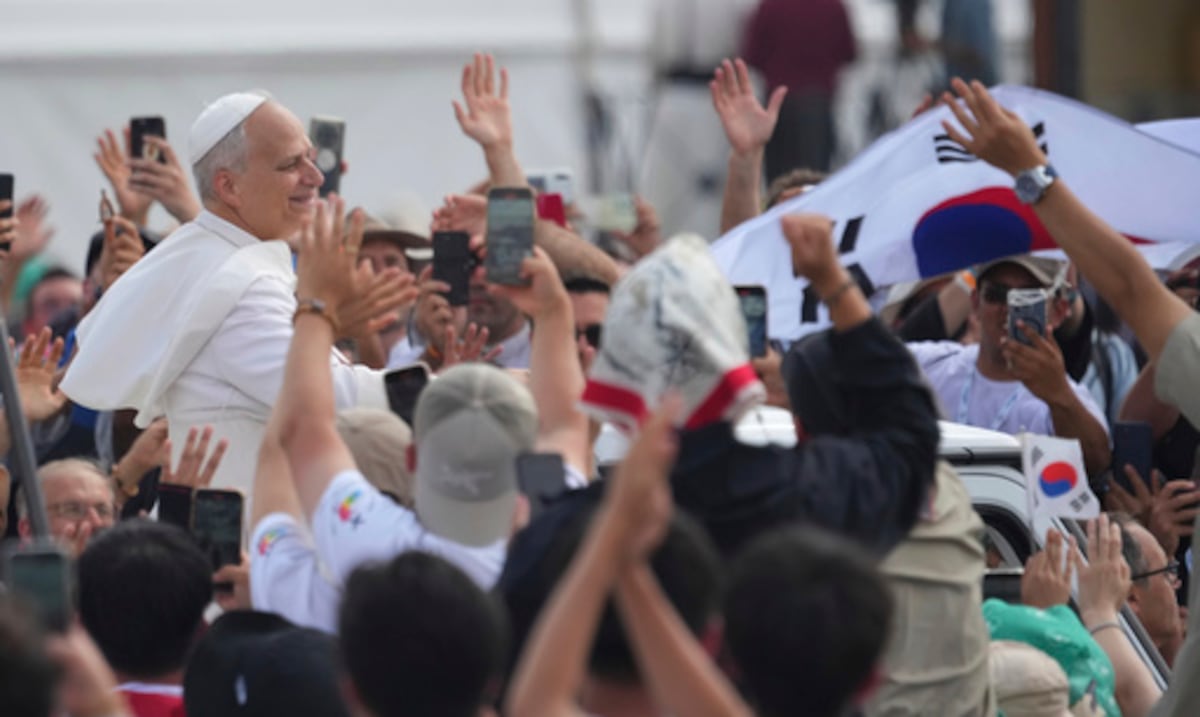 El papa León XIV inspira a un millón de jóvenes: son “la señal de que un mundo diferente es posible”