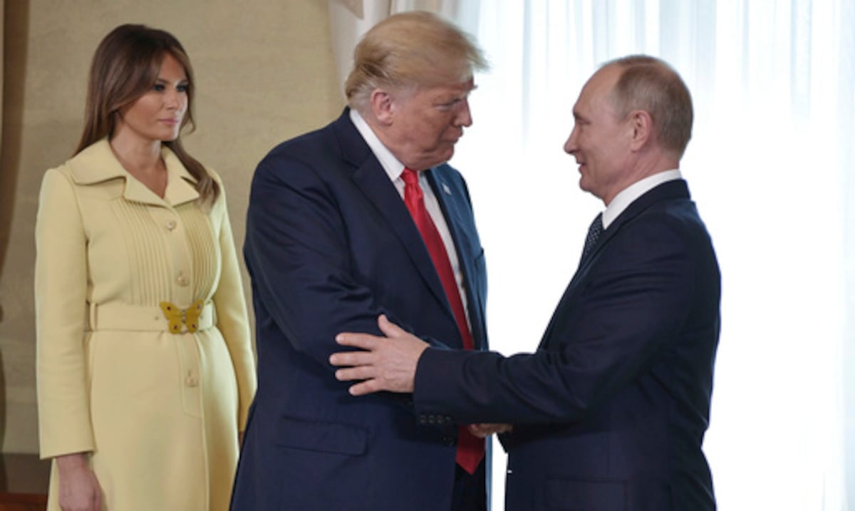 Con una carta: Melania Trump pide a Vladimir Putin que piense en los niños en la guerra de Ucrania