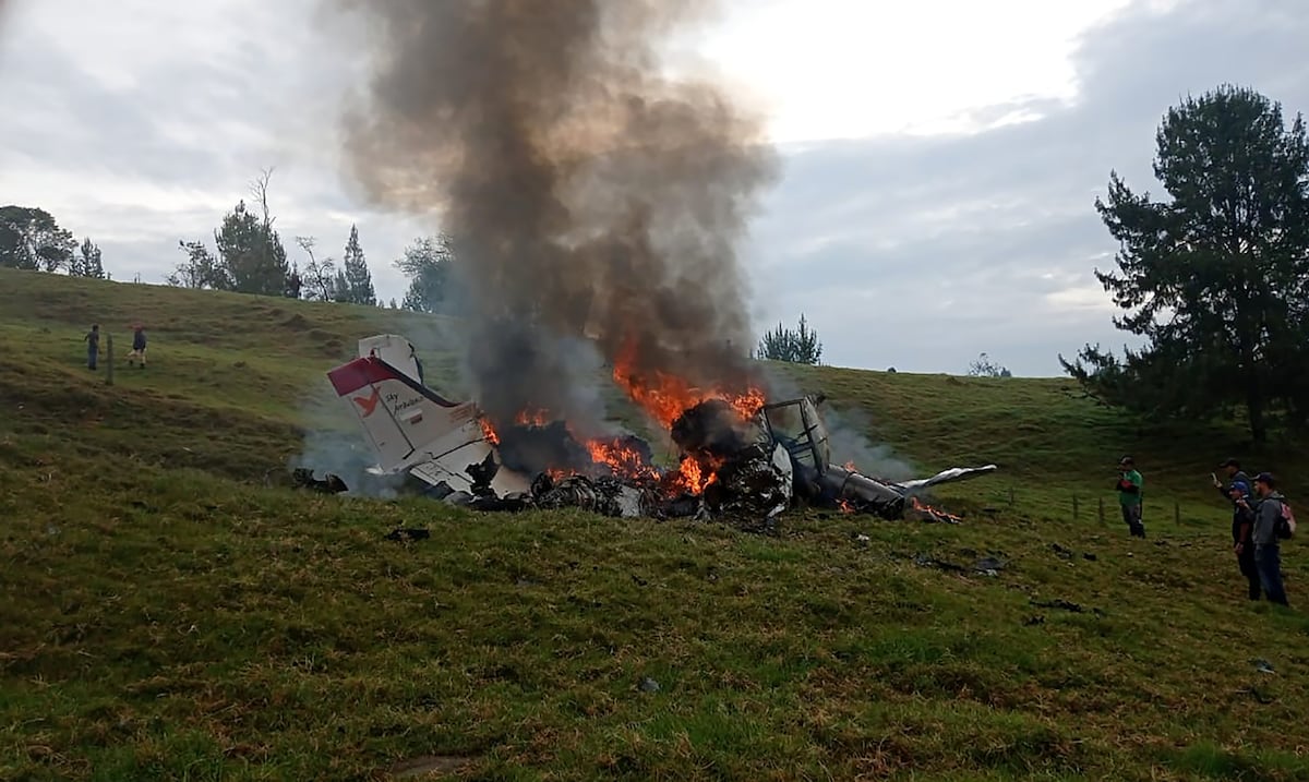 Cuatro fallecidos al accidentarse una avioneta ambulancia en la Amazonía colombiana