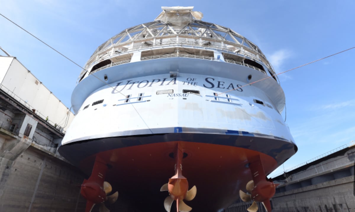 El crucero Utopia of the Seas de Royal Caribbean realizará una parada técnica en Ponce