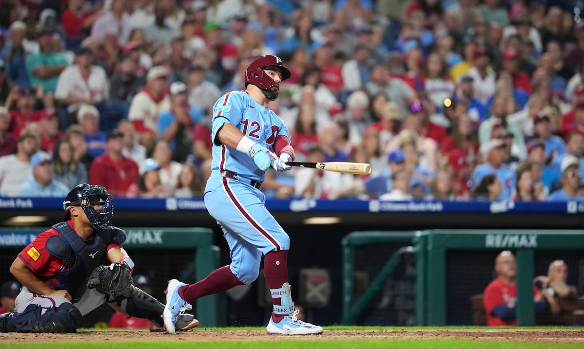 Kyle Schwarber, candidato al MVP de la Liga Nacional, entra a los libros de la historia con cuatro jonrones en un partido
