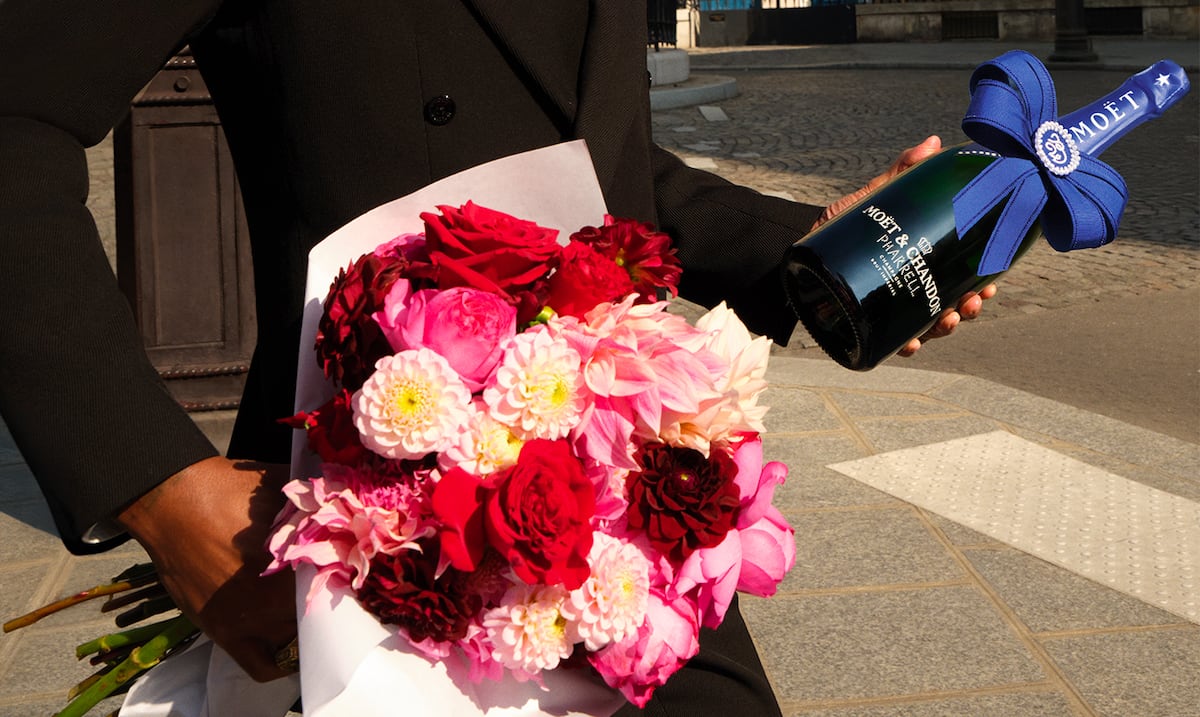 Para celebrar: Moët & Chandon y Pharrell Williams presentan su edición limitada