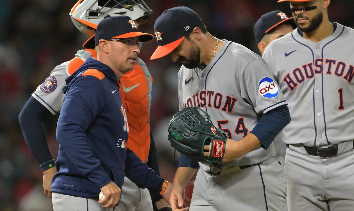 Astros al borde de la eliminación luego de dolorosa derrota contra los Angels