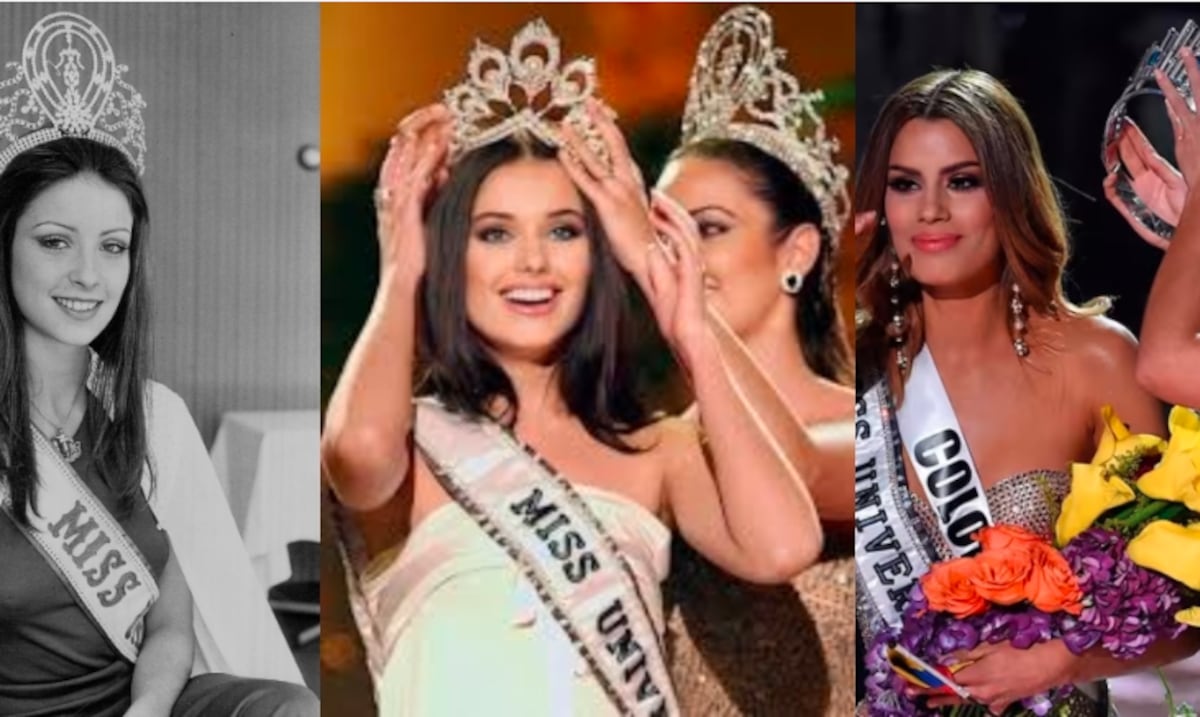Tres Miss Universo con los reinados más cortos en la historia del certamen