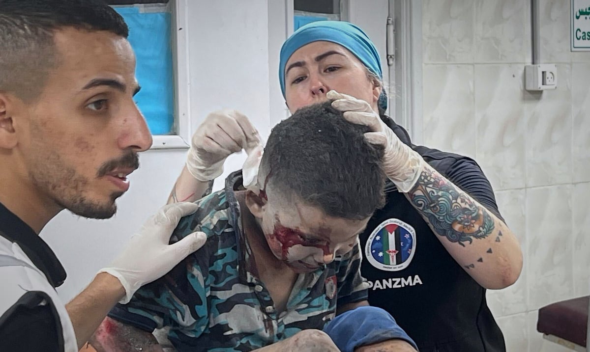 Enfermera estadounidense registra colapso de hospital asediado por fuerzas israelíes en Ciudad de Gaza