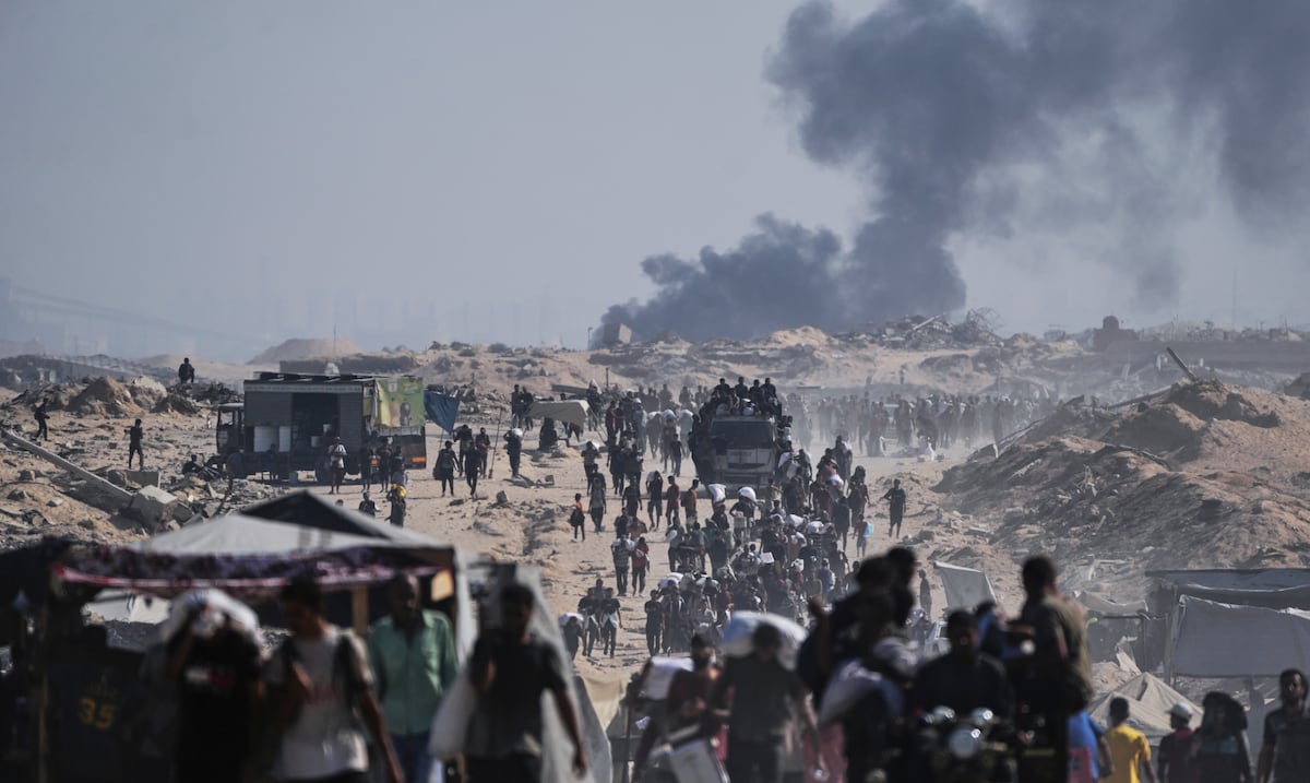 Un plan de Estados Unidos para Gaza plantea desplazar a toda la población, según The Washington Post