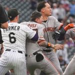 Rafael Devers pega jonrón en Colorado y se vacían las bancas ¿Qué pasó?