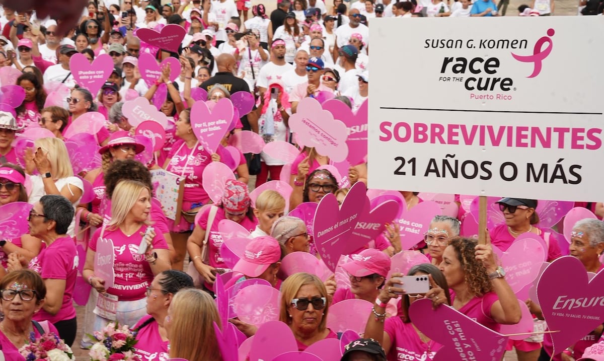 Susan G. Komen Puerto Rico celebró su “5K Race for the Cure” con más de 15,000 personas