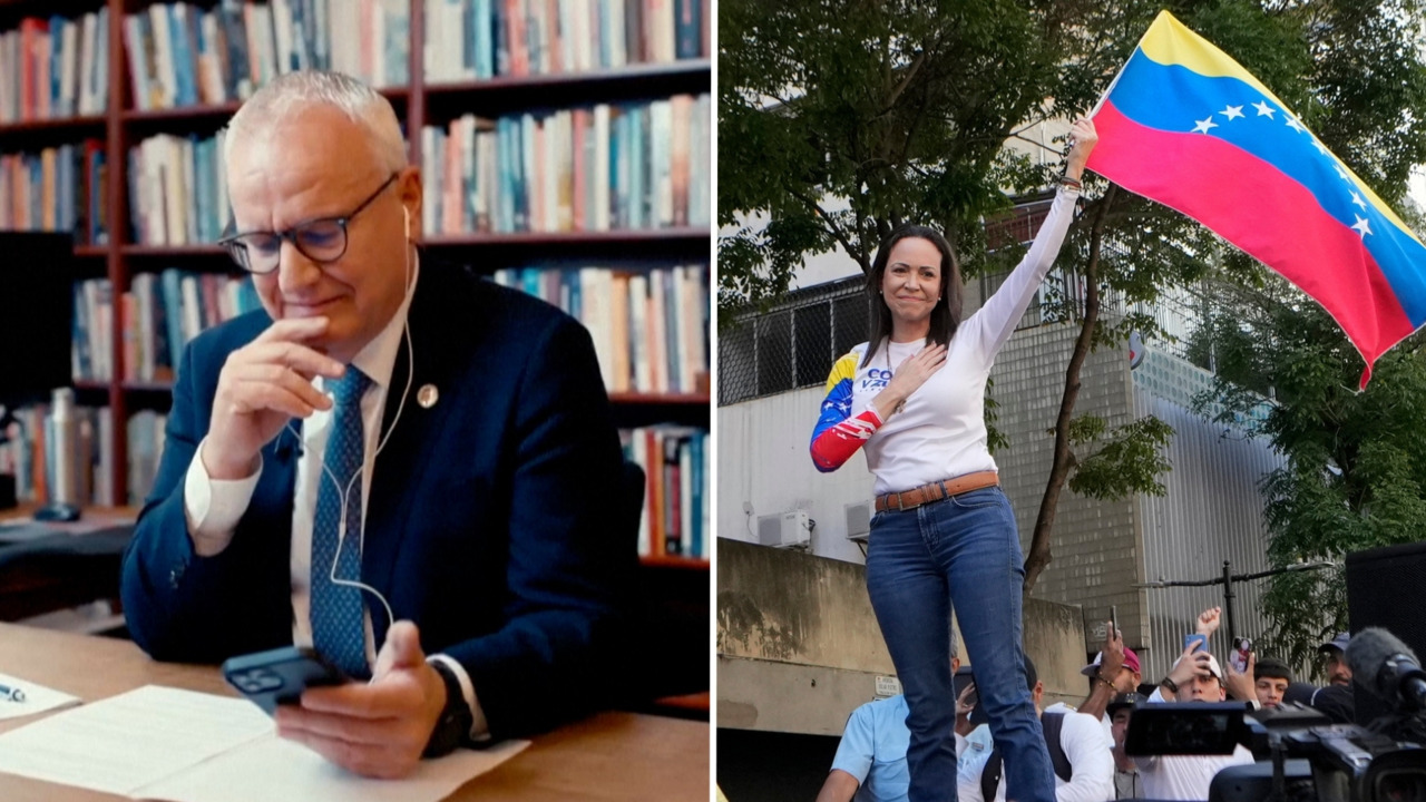 Así anunciaron a María Corina Machado que había ganado el Nobel de la Paz