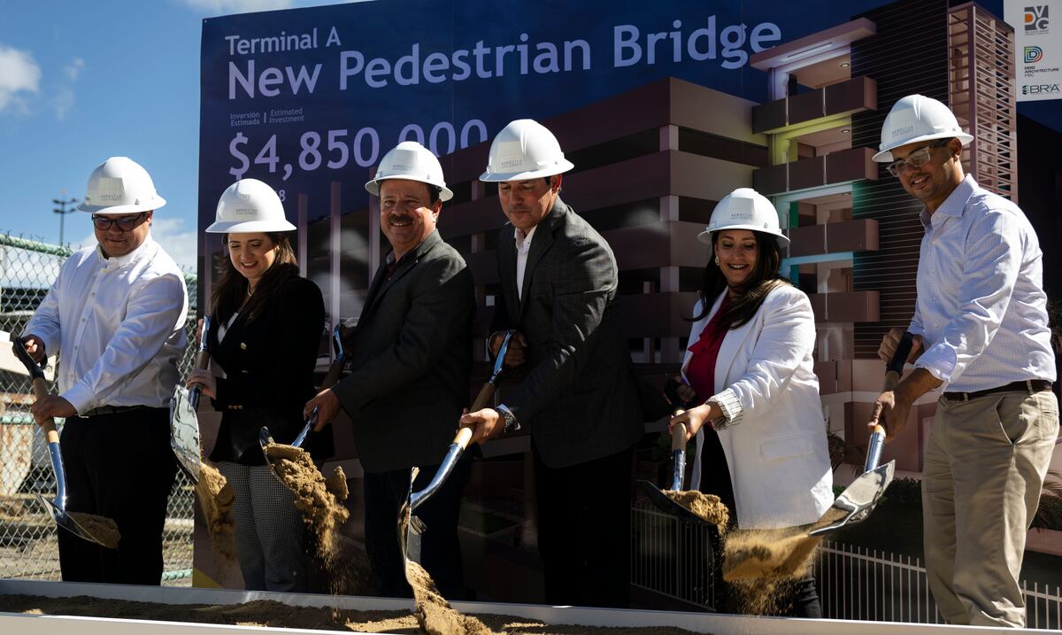 Comienza millonaria construcción de nuevo puente peatonal en el aeropuerto Luis Muñoz Marín