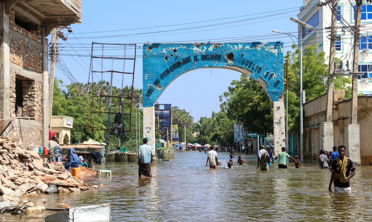 Asciende a 110 la cifra de muertos tras inundaciones causadas por El Niño en Somalia