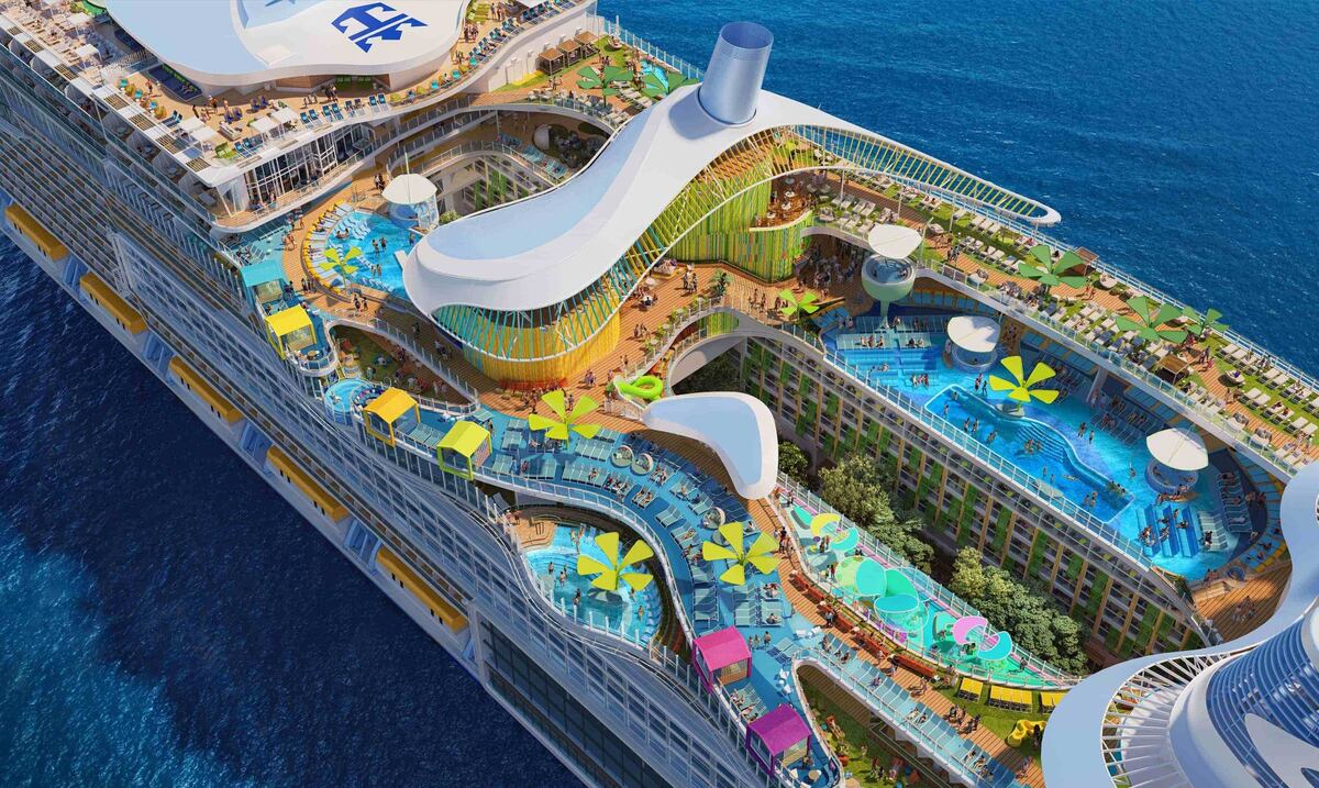 ¿Qué hará el crucero Icon of the Seas en el puerto de Ponce?