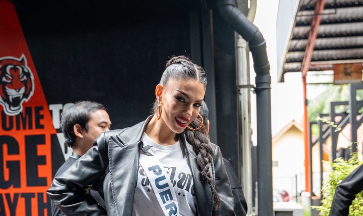 Miss Universe 2025: Zashely Alicea aprende sobre el arte del Muay Thai en Tailandia