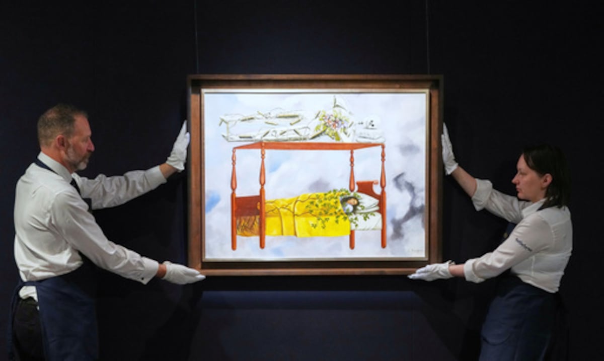 Autorretrato de la famosa artista mexicana Frida Kahlo es subastado por $54.7 millones