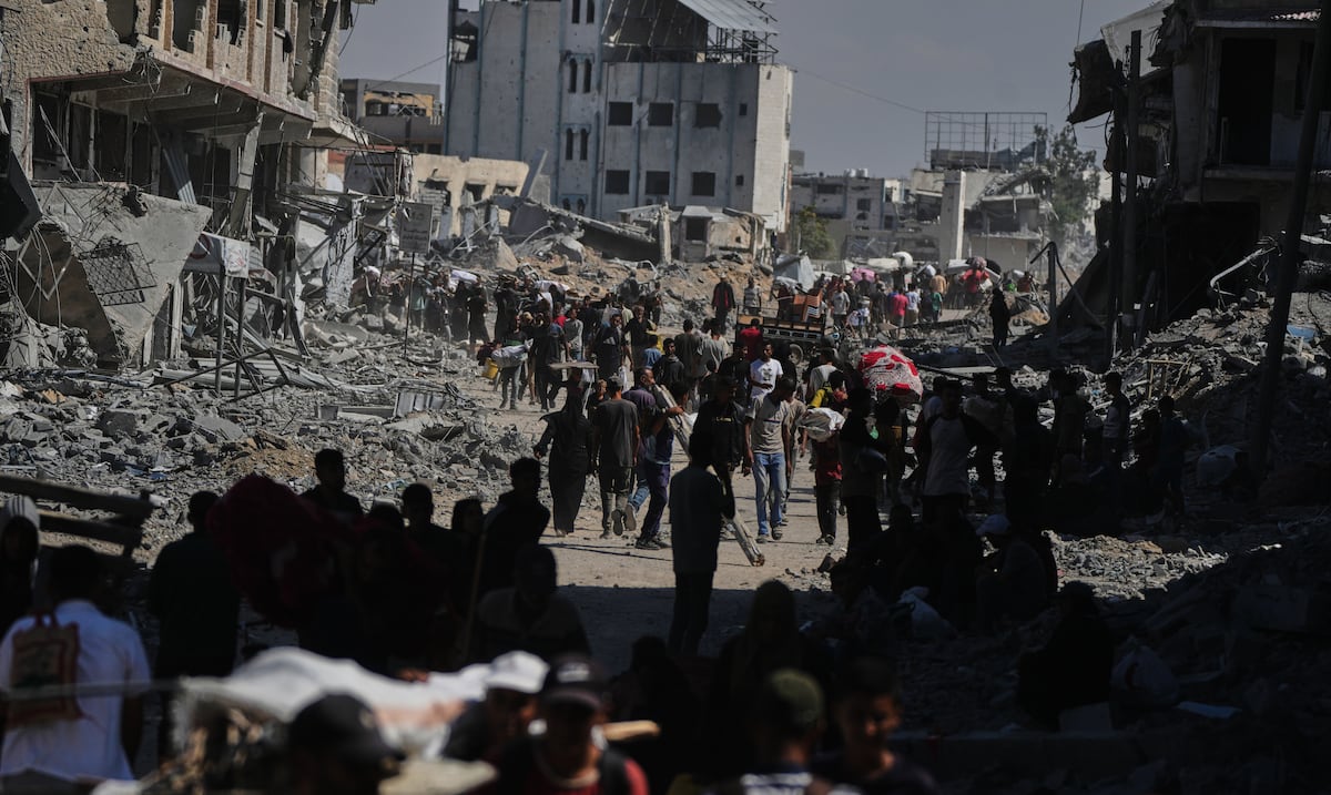 La cifra de muertos en la Franja de Gaza supera los 70,000