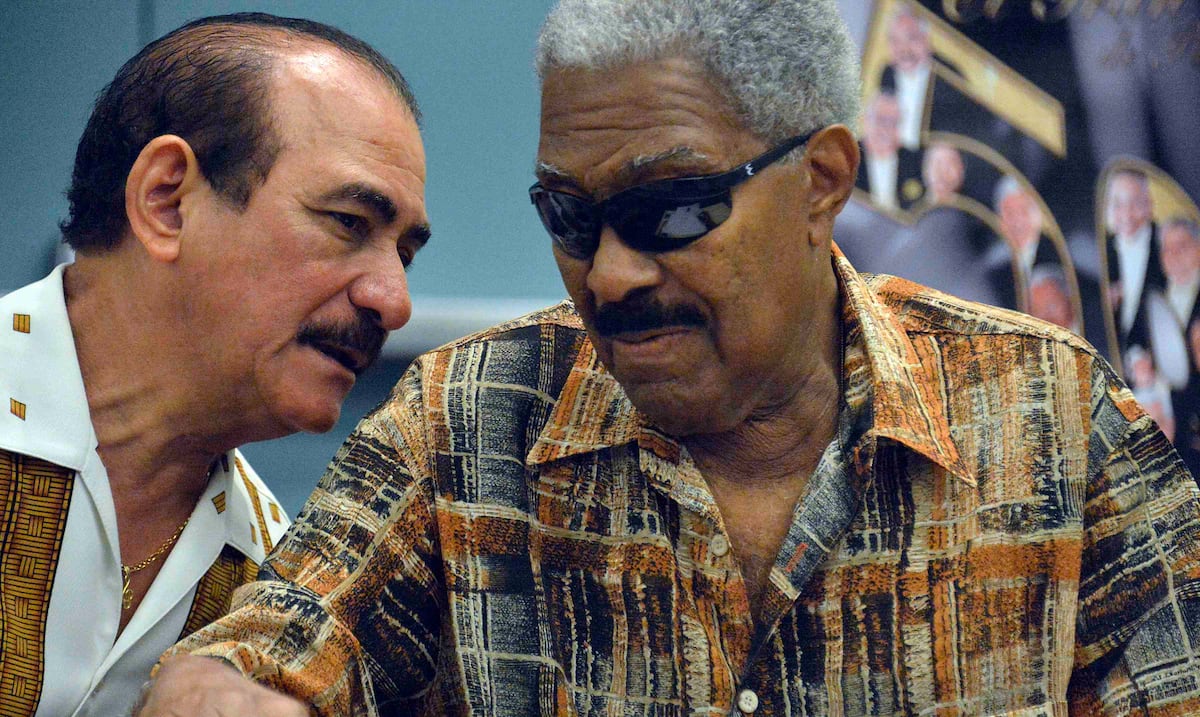 Charlie Aponte, Gilberto Santa Rosa y Andy Montañez le dicen adiós a su “padre” Rafael Ithier