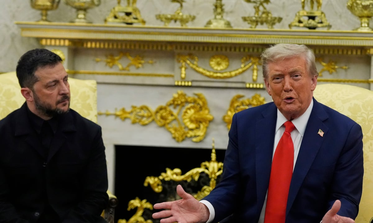 Donald Trump sostiene que Zelensky “aún no está listo” para aceptar la propuesta de paz de Estados Unidos