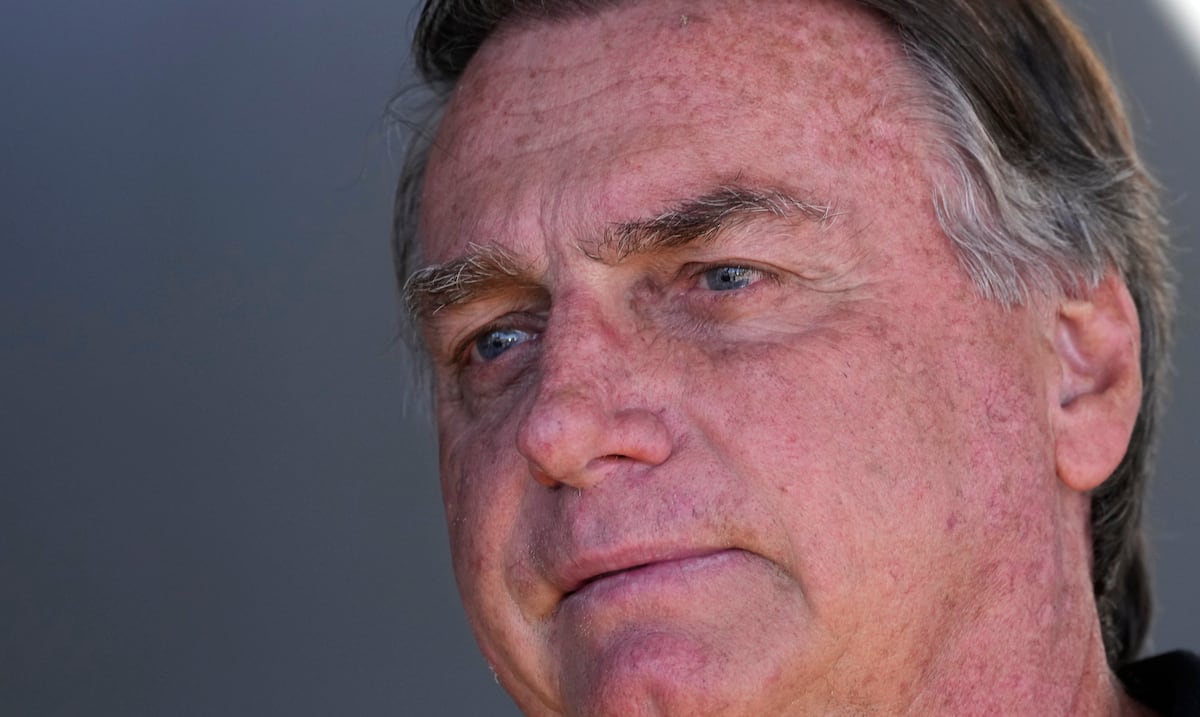 Jair Bolsonaro, expresidente de Brasil, tiene cáncer de piel