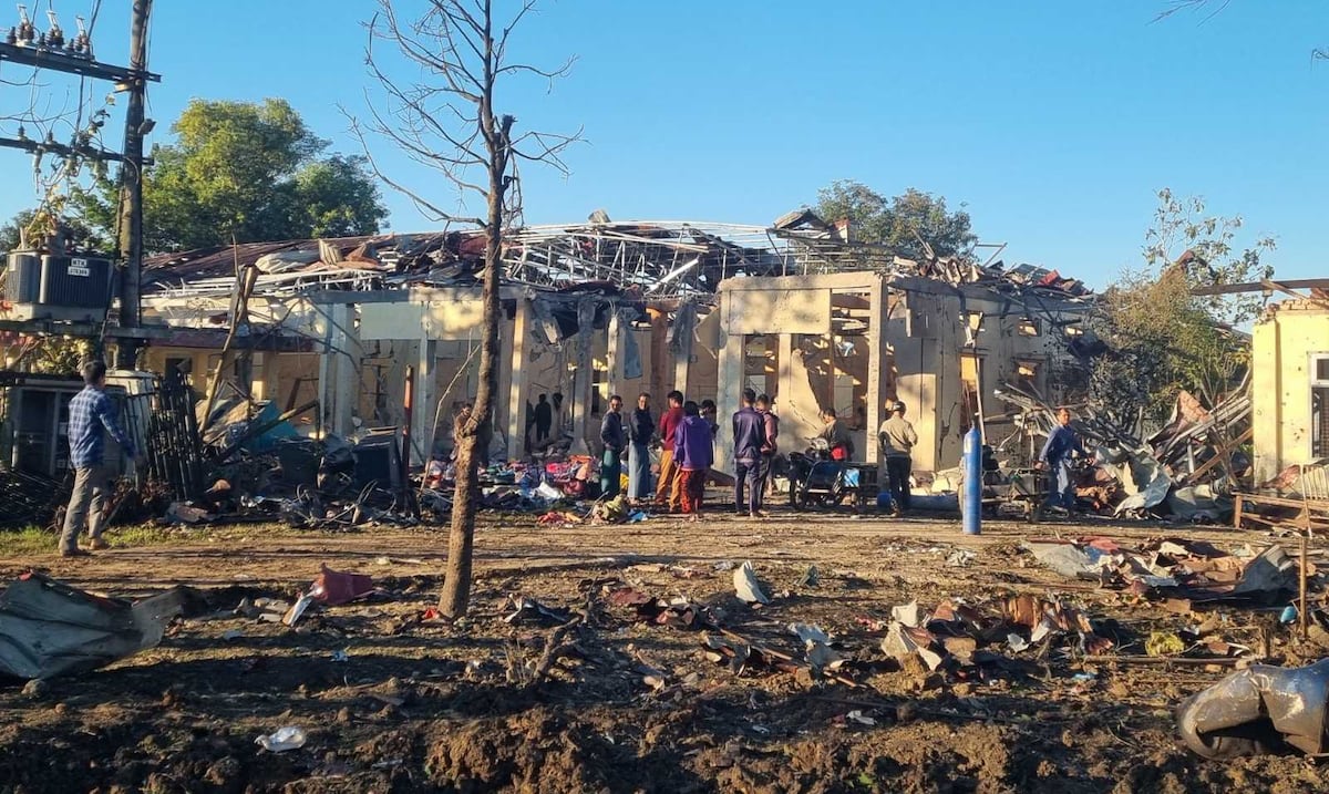 Ejército de Myanmar admite ataque aéreo contra hospital que dejó 30 fallecidos