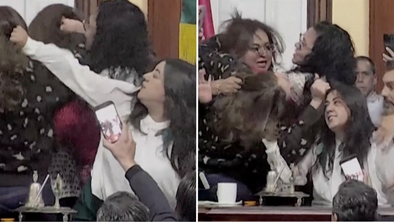 Diputadas se jalan por las greñas en el Congreso de Ciudad de México