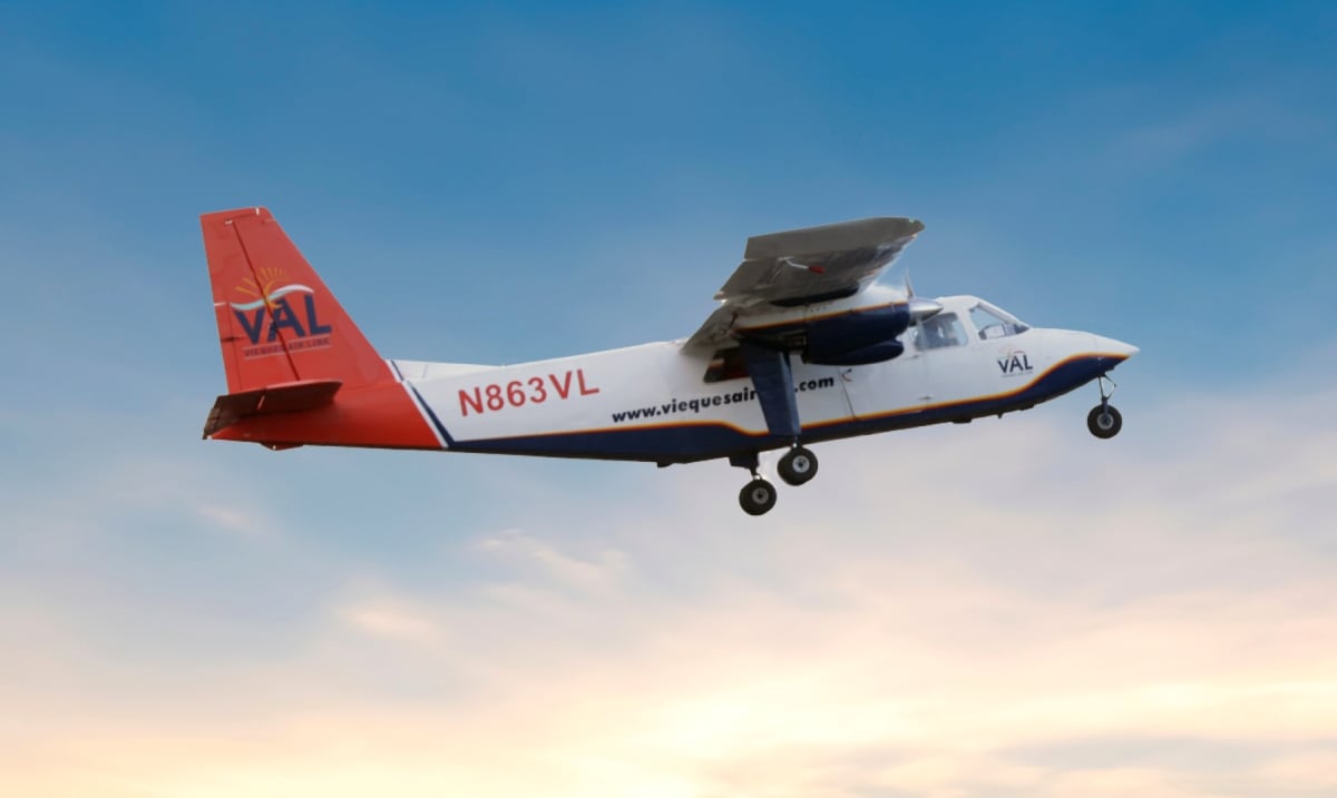 Vieques Air Link volará entre Ceiba y St. Thomas