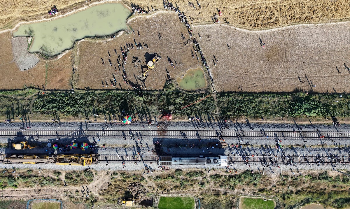 Tren de alta velocidad mata a siete elefantes que cruzaban vías en India