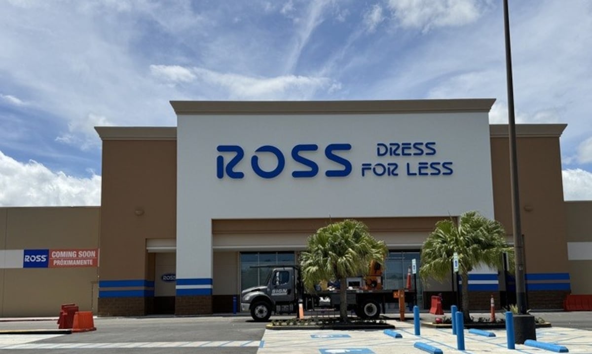 Lista la cadena Ross para abrir en Puerto Rico