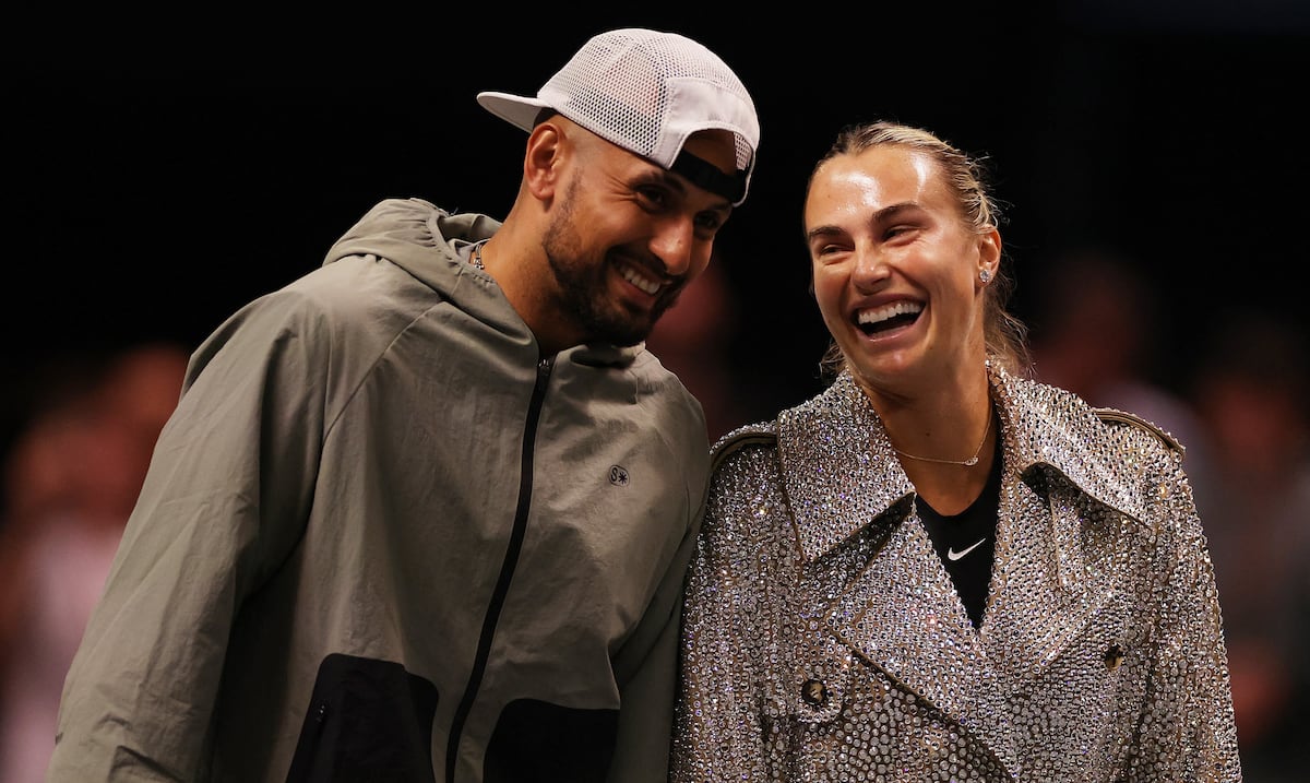 Nick Kyrgios vence a Aryna Sabalenka en la última “Batalla de los Sexos” en tenis