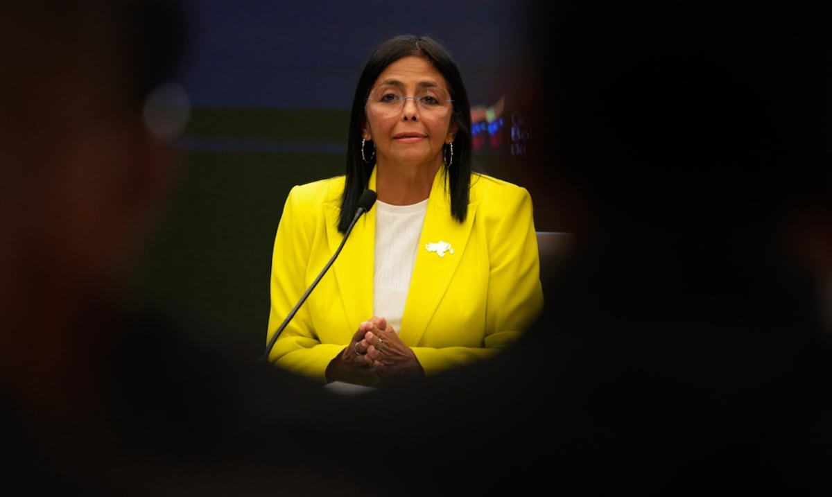 Delcy Rodríguez jura como presidenta encargada de Venezuela