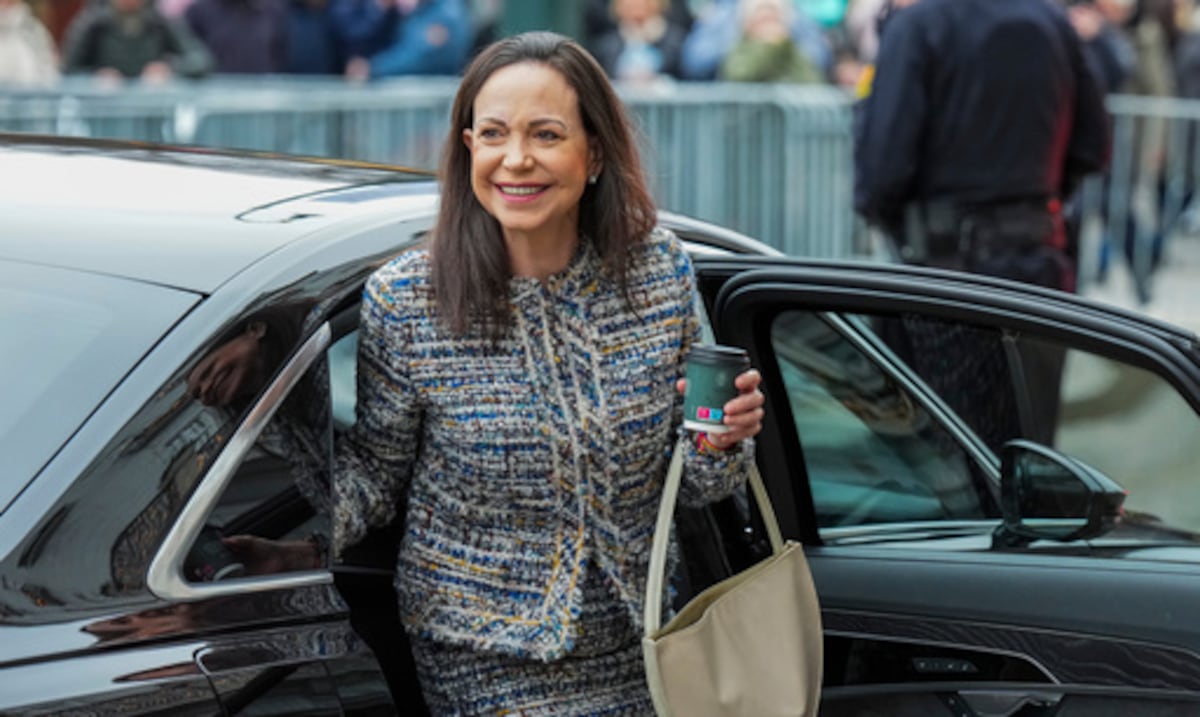 El Instituto Nobel dice que María Corina Machado no puede dar el Premio de la Paz a Donald Trump