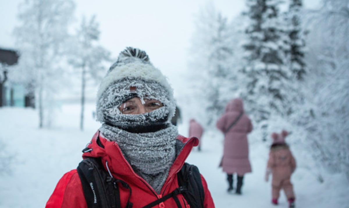 Miles de turistas varados en el norte de Finlandia por el frío que paraliza los vuelos