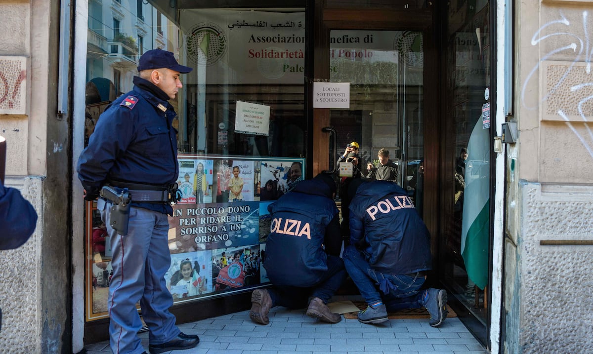 Italia desmantela red: nueve detenidos por presunto financiamiento a Hamas mediante organizaciones benéficas