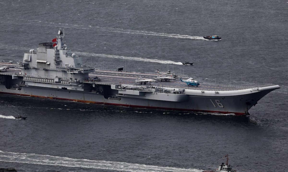 Taiwán denuncia que áreas de maniobras chinas están dentro de sus aguas territoriales