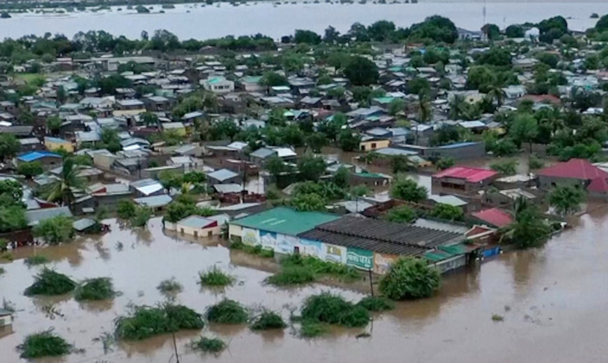 Más de 100 muertos por lluvias torrenciales e inundaciones en el sur de África