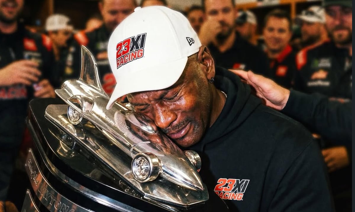 Michael Jordan suma “otro anillo”: su equipo gana las 500 Millas de Daytona en NASCAR