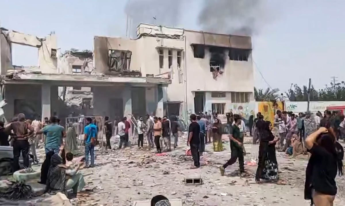 Más de 80 muertos en un ataque israelí contra una escuela primaria en sur de Irán