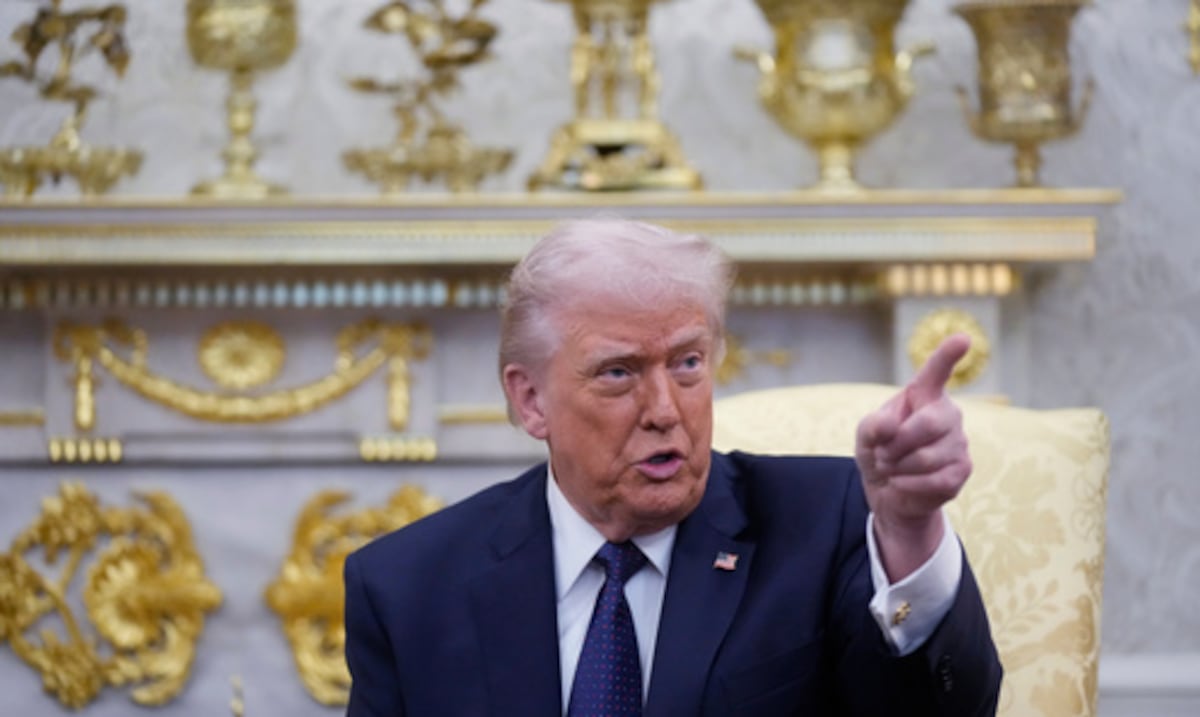 Donald Trump dice que “alguien de dentro” del régimen iraní podría ser la mejor opción para liderarlo