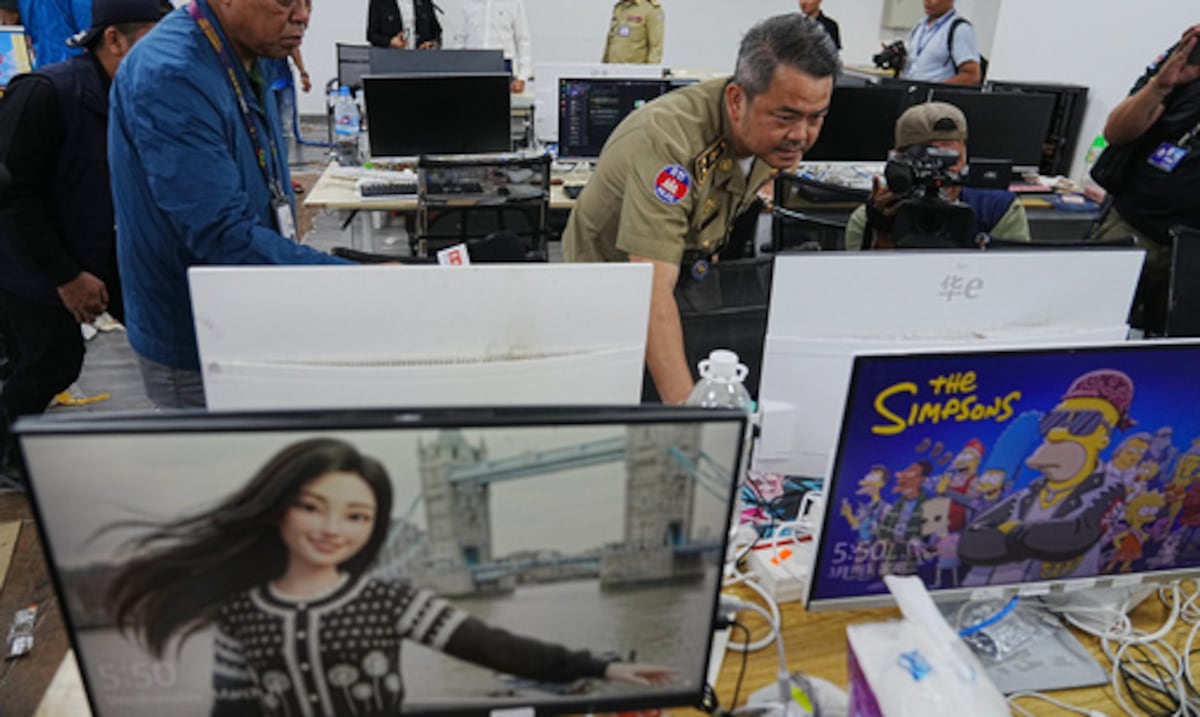 Camboya busca cerrar centros de estafa en línea a finales de abril