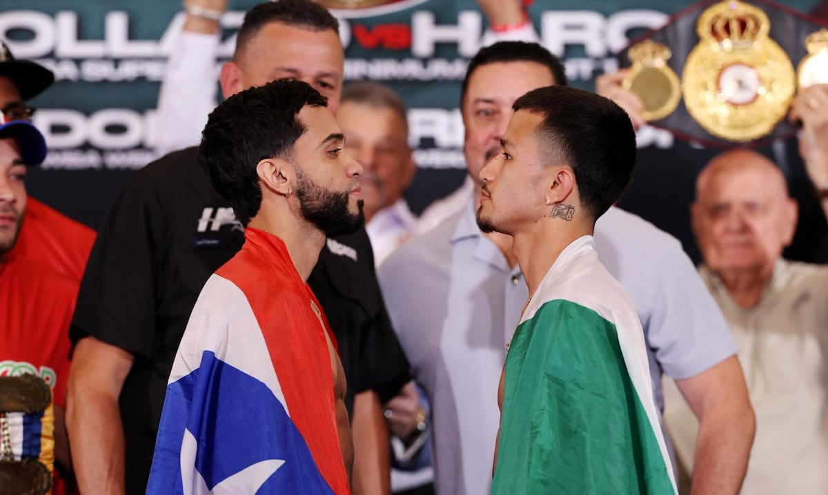 El boricua Oscar Collazo vuelve a la guerra: expone sus títulos ante “Chiquito” Haro