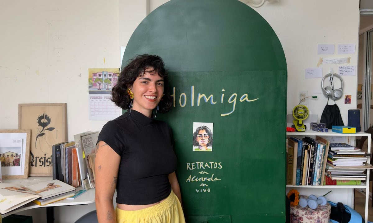 Entre agua y color, nace “Holmiga”: el diario artístico de la acuarelista Andrea Alfaro Rizek