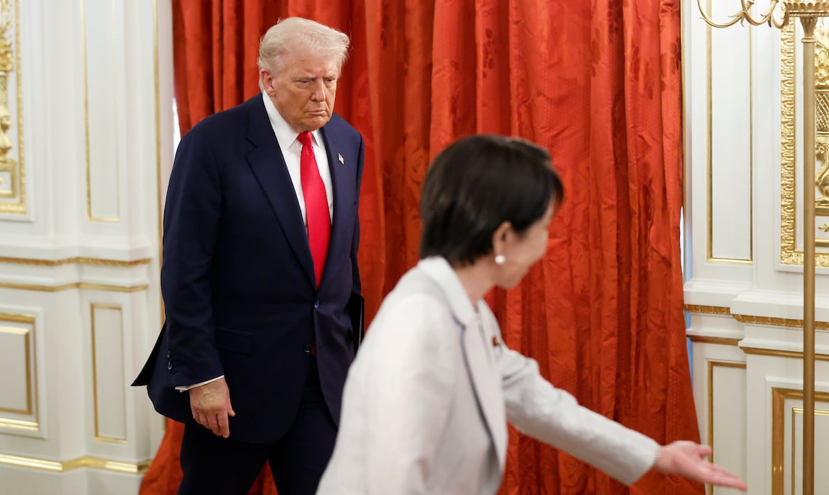 Sanae Takaichi viaja a Washington para una cumbre con Donald Trump bajo la sombra del estrecho de Ormuz