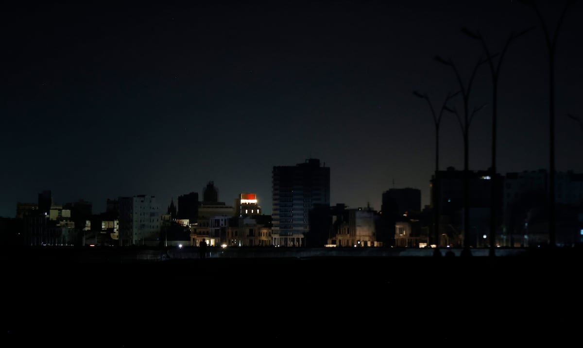 Casi toda Cuba a oscuras tras sexto apagón en solo 18 meses: la crisis energética se agrava