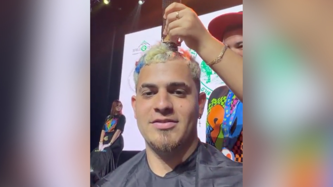 Gongo sorprende con nuevo “look” por una buena causa