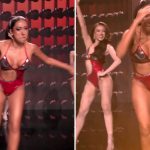 Concursante se roba el show con extraño baile en concurso de belleza