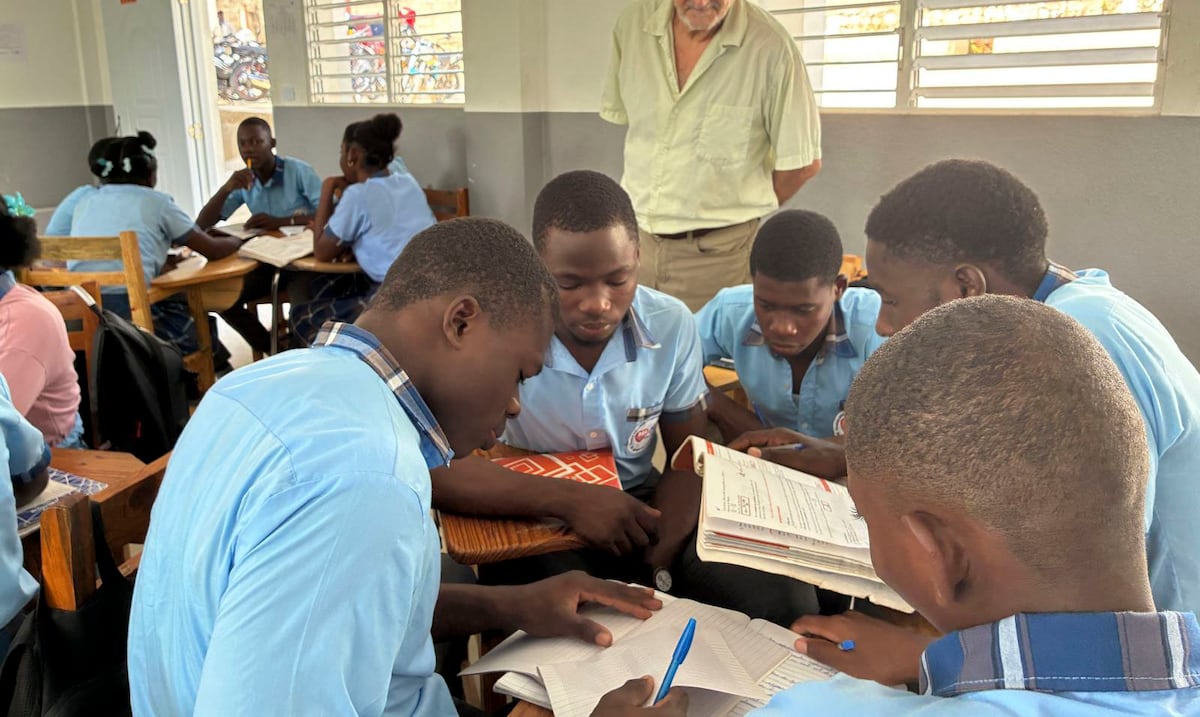 Rostros de esperanza haitiana: conoce la misión puertorriqueña de la Fundación Kanarí en una escuela al norte del vecino país