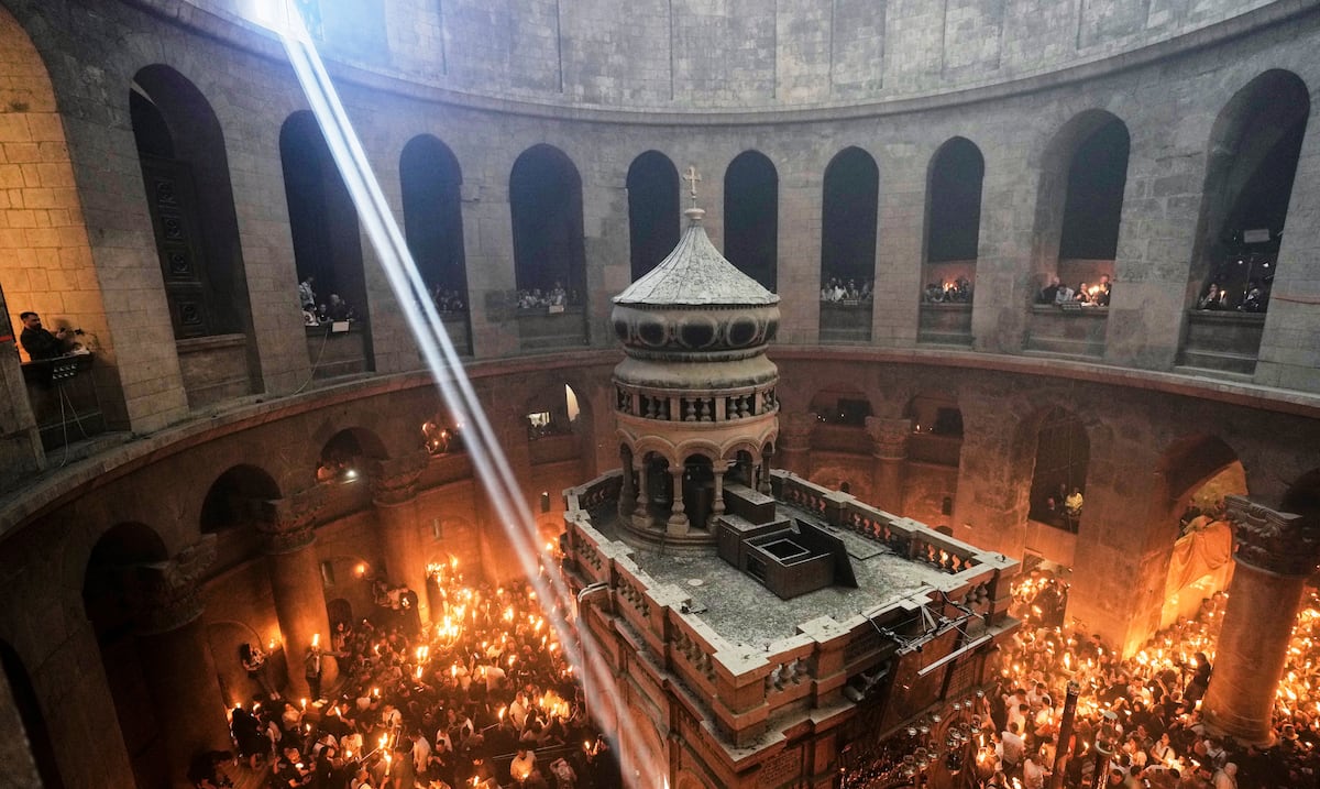 Fuego en Tierra Santa: ¿qué se sabe sobre el lugar donde habría muerto Jesús?