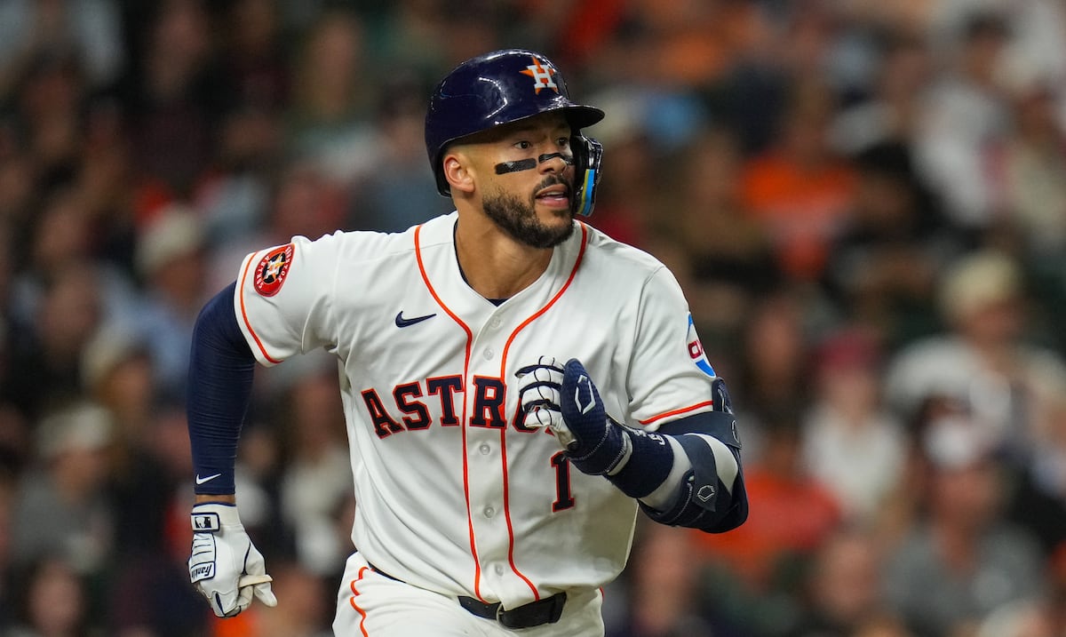 Sí, leíste bien: Carlos Correa roba una base por primera vez desde 2019
